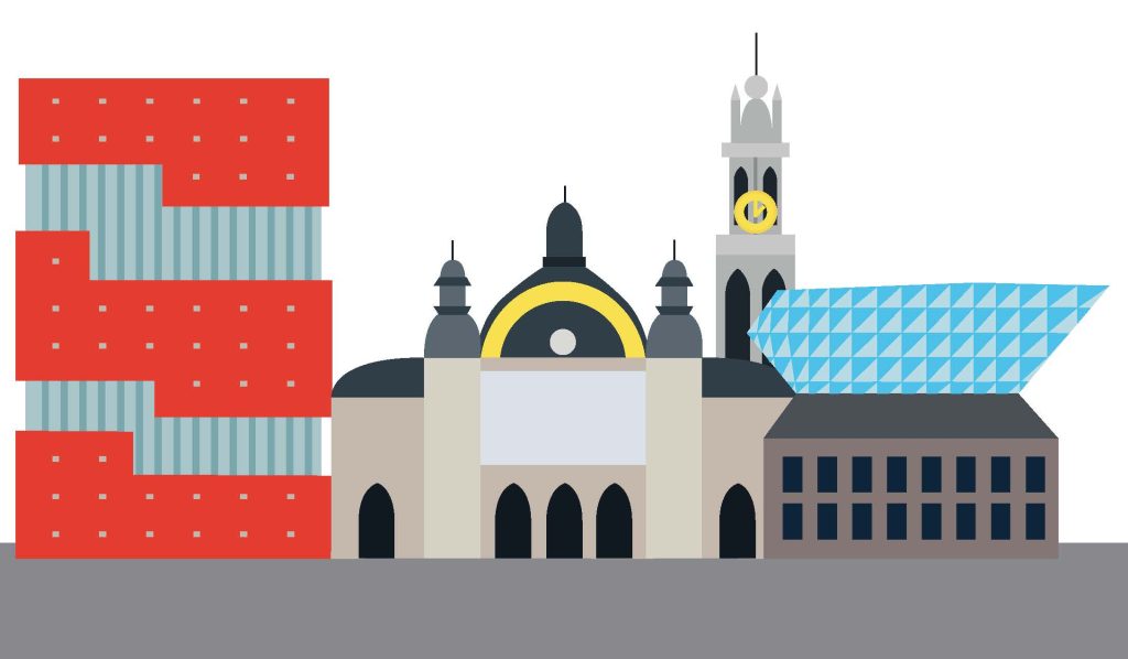 Dopper Antwerpen Illustratie